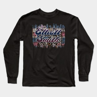 Personalized Name Elliott Vintage Styles Gift 70s 80s 90s Long Sleeve T-Shirt